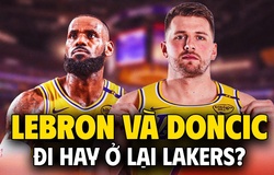LeBron James và Luka Doncic: Đau đầu câu chuyện tương lai ở Los Angeles Lakers