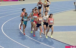 Nguyễn Thị Oanh "rơi huy chương 1500m nữ vô địch châu Á" ở vòng chạy cuối