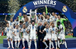 Bảng xếp hạng UEFA chứng kiến sự thăng tiến của Real Madrid