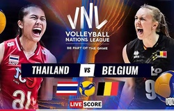 Link trực tiếp giải bóng chuyền VNL 2025 hôm nay: Thái Lan vs Bỉ
