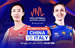 Link trực tiếp giải bóng chuyền VNL 2025 hôm nay: Trung Quốc vs Ý