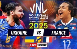 Link trực tiếp giải bóng chuyền VNL 2025 hôm nay: Pháp vs Ukraine