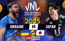 Link trực tiếp giải bóng chuyền VNL 2025 hôm nay: Nhật Bản vs Ukraine