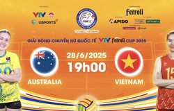 Link trực tiếp bóng chuyền VTV Cup hôm nay: Việt Nam vs Úc
