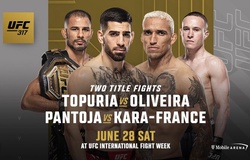 Kết quả UFC 317: Ilia Topuria vs Charles Oliveira