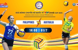 Link trực tiếp bóng chuyền VTV Cup hôm nay 1/7: Philippines vs Úc