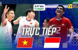 Link trực tiếp bóng chuyền nam SEA V.League hôm nay 17/7: Việt Nam vs Indonesia