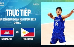Link trực tiếp bóng chuyền nam SEA V.League hôm nay 18/7: Philippines vs Campuchia