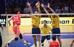 Brazil tiến vào bán kết VNL 2025 sau 4 set đấu kịch tính trước Trung Quốc