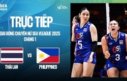 Link trực tiếp bóng chuyền nữ SEA V.League hôm nay 1/8: Thái Lan vs Philippines