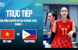 Link trực tiếp bóng chuyền nữ SEA V.League hôm nay 2/8: Việt Nam vs Philippines