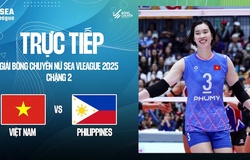 Link trực tiếp bóng chuyền nữ SEA V.League hôm nay 8/8: Việt Nam vs Philippines
