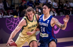 FIBA Asia Cup 2025: Úc nối dài mạch bất bại, “anh cả Đông Nam Á” Philippines dừng bước ở tứ kết