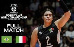 Link trực tiếp giải bóng chuyền U21 vô địch thế giới hôm nay: Brazil vs Ý