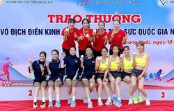 Bảng tổng sắp huy chương giải Vô địch Điền kinh các nội dung tiếp sức quốc gia 2025