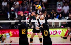 Bóng chuyền nữ Thái Lan thắng lợi tưng bừng trong trận ra quân WCH 2025