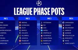 Kết quả bốc thăm Champions League 2025/26: Real Madrid đụng độ Man City và Liverpool