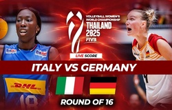 Link trực tiếp giải bóng chuyền vô địch thế giới hôm nay: Ý vs Đức