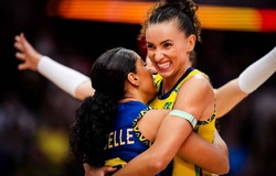 Đánh bại Pháp sau 3 set, Brazil vào bán kết giải bóng chuyền nữ thế giới 2025