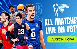 Lịch thi đấu giải bóng chuyền nam vô địch thế giới 2025 mới nhất