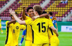 Sau nỗi đau Lebanon, U23 Malaysia bùng nổ với chiến thắng 7 sao
