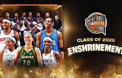 Lễ vinh danh huyền thoại bóng rổ Naismith 2025: Carmelo Anthony và Dwight Howard góp mặt