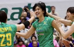 Thanh Thuý được trả về vị trí sở trường, toả sáng trong ngày ra mắt CLB Gunma Green Wings