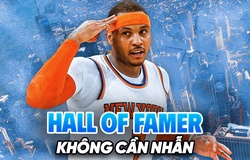 Carmelo Anthony đặt chân vào ngôi đến huyền thoại: Hall-of-Famer không nhẫn vô địch của NBA