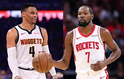 Chuyển nhượng NBA: Kevin Durant " mở lòng" tái hợp với Russell Westbrook tại Houston Rockets