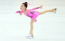 Nhiều gương mặt tài năng xinh xắn tỏa sáng ở giải Vô địch Trẻ trượt băng quốc gia 2025