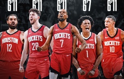Houston Rockets trình làng một trong những đội hình xuất phát cao nhất lịch sử NBA