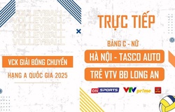 Link trực tiếp VCK bóng chuyền hạng A hôm nay: Hà Nội Tasco Auto vs Trẻ VTV Bình Điền Long An