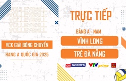 Link trực tiếp VCK bóng chuyền hạng A hôm nay: Vĩnh Long vs Trẻ Đà Nẵng