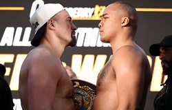 Joseph Parker "nuốt chửng" Fabio Wardley khi cân ký chính thức