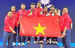 Cử tạ Việt Nam hoàn tất bộ huy chương vàng bạc đồng ở Đại hội Thể thao Trẻ châu Á
