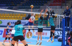 Hà Nội Tasco Auto huỷ diệt đối thủ, giành tấm vé vào bán kết giải bóng chuyền hạng A 2025