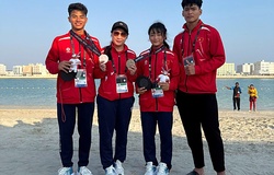 Việt Nam giành 2 huy chương vật bãi biển Đại hội Thể thao Trẻ châu Á