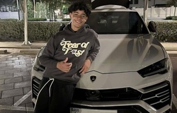 Con trai Ronaldo Jr. gây sốc với Lamborghini đầu tiên ở tuổi 15