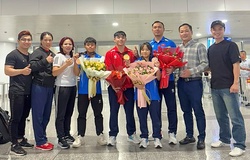 Chào đón HCV duy nhất của đoàn Thể thao Việt Nam ở Đại hội Thể thao Trẻ châu Á