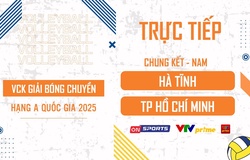 Link trực tiếp chung kết giải bóng chuyền hạng A hôm nay: Tp.HCM vs Hà Tĩnh