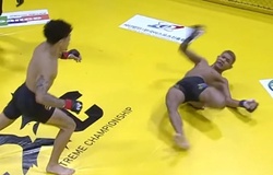 Cú knockout khiến chân võ sĩ bị xoắn rợn người tại giải MMA APEC 2025