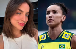 Nữ MC xác nhận đang yêu đội trưởng tuyển bóng chuyền Brazil Gabi