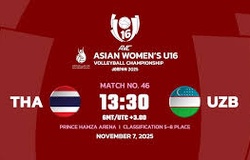 Link trực tiếp giải bóng chuyền U16 vô địch châu Á: Thái Lan vs Uzbekistan