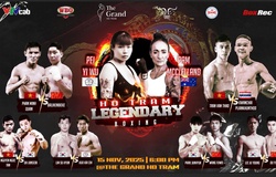 Trần Văn Thảo so tài võ sĩ Thái Lan tại sự kiện boxing Ho Tram Legendary