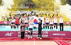 Hàn Quốc vô địch sau 5 set nghẹt thở giải bóng chuyền nữ U16 vô địch châu Á