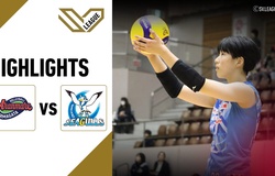 Highlight bóng chuyền VĐQG Nhật Bản: Aranmare vs Okayama