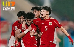 HLV U17 Indonesia nghẹn ngào xúc động với thắng lợi lịch sử ở World Cup