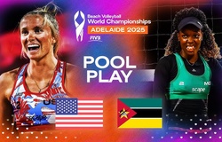 Highlight giải bóng chuyền bãi biển vô địch thế giới: Cannon/Kraft vs. Vanessa/Mucheza