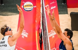 Đương kim vô địch Olympic thua sốc tại giải bóng chuyền bãi biển VĐTG