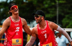 Schachter & Pickett có chiến thắng đầu tiên, Capogrosso tiếp tục bất bại tại bảng K Giải bóng chuyền bãi biển nam FIVB